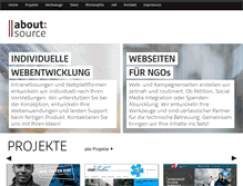 Tablet Screenshot of aboutsource.net